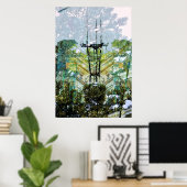 Dschungelturm Poster (Heimbüro)