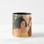 Dschungeluntergang Tasse (Zentrum)