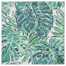 DSCHUNGELVIBES Grün tropisches Monstera Blätter