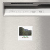 Dschungelwald Maultierweg Platz Magnet (In Situ (Geschirrspüler))