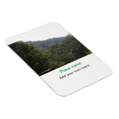 Dschungelwald Maultierweg Platz Magnet (Rechte Seite)