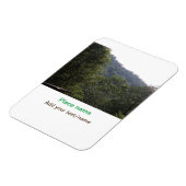 Dschungelwald Maultierweg Platz Magnet (Linke Seite)