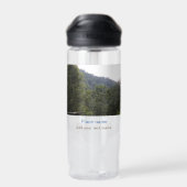 Dschungelwald Maultierweg Platz Trinkflasche (Rückseite)