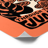 Dschungelweg Poster (Ecke)