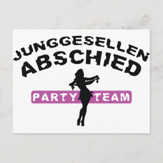 DschunggesellschaftErgebnis / hochzeit Postkarte