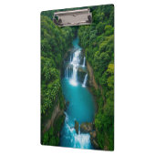 Dschungle Fall Journal, wo Gedanken wie Wasser fli Klemmbrett (Links)