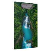 Dschungle Fall Journal, wo Gedanken wie Wasser fli Klemmbrett (Rechts)