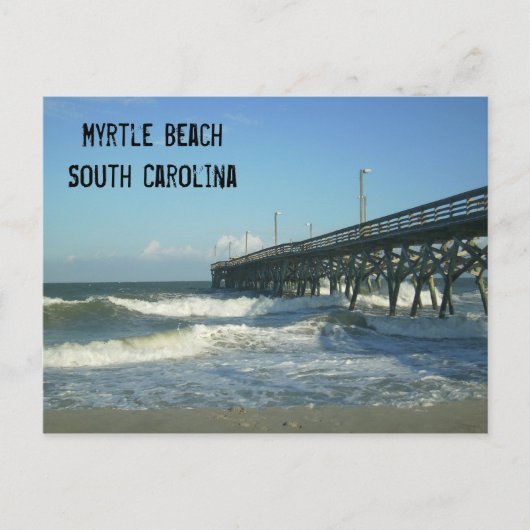 DSCI0589, Myrtle BeachSouth Carolina Postkarte (Vorderseite)