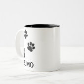 DSCMO Forscher-Kaffee-Tasse Zweifarbige Tasse (Vorderseite Links)