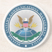 DSCMO Sandstein-Getränk-Untersetzer Untersetzer (Vorne)