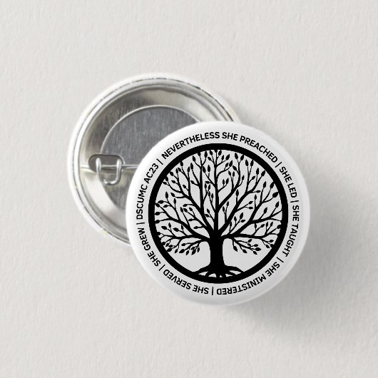 DSCUMC CSRW Round Button - Weiß (Vorne & Hinten)