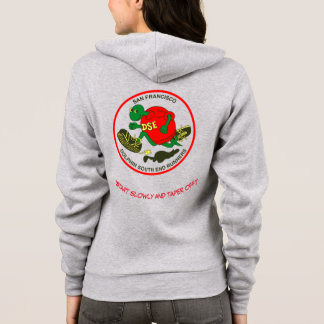 DSE Sweatshirt mit Logo und Slogan