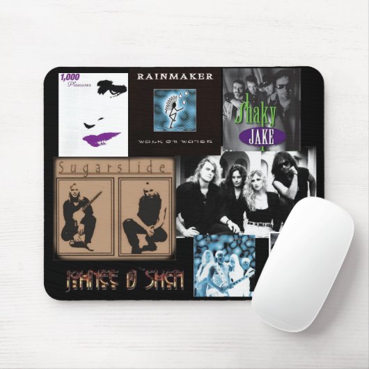 D'Shea Collage - Mousepad (Mit Mouse)