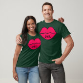 DSL Lift Big Hot Pink Lipstick T-Shirt (Unisex)