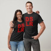 DSLR Art Typo-Text T-Shirt (Unisex)