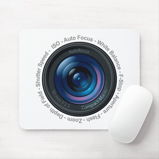 DSLR Eigenschaft Mousepad (Mit Mouse)