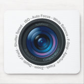 DSLR Eigenschaft Mousepad (Vorne)