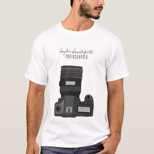 DSLR-Fotografie T-Shirt (Vorderseite)