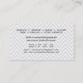 DSLR Kamera-Zickzack Fotograf-Geschäfts-Karten Visitenkarte (Rückseite)