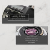 DSLR-Kameraobjektiv für Fotografen Videographen B Visitenkarte (Vorne/Hinten)