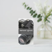 DSLR-Kameraobjektiv für Fotografen Videographen Visitenkarte (Stehend Vorderseite)