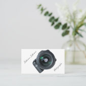 DSLR-Kameraobjektive für Fotografen, Videographen Visitenkarte (Stehend Vorderseite)