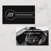 DSLR-Kameraobjektive für Fotografen, Videographen Visitenkarte (Vorne/Hinten)