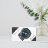 DSLR-Kameraobjektive für Fotografen, Videographen Visitenkarte (Stehend Vorderseite)