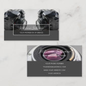 DSLR-Kameraobjektive für Fotografen, Videographen Visitenkarte (Vorne/Hinten)