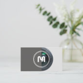 DSLR-Kameraobjektive für Fotografen, Videographen Visitenkarte (Stehend Vorderseite)