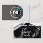 DSLR-Kameraobjektive für Fotografen, Videographen Visitenkarte (Vorne/Hinten)