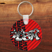 DSM Eclipse Talon 4g63 Roter Schlüsselanhänger (Vorderseite)