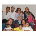 DSM u. YGM Familie Freistehende Fotoskulptur<br><div class="desc">DSM u. YGM Familie</div>
