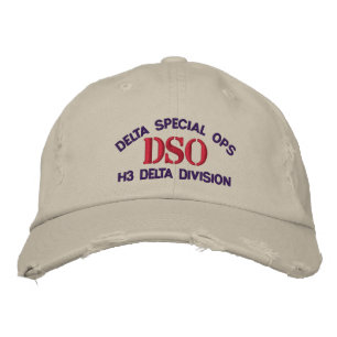 DSO Halo Delta Division Hat Bestickte Baseballkappe