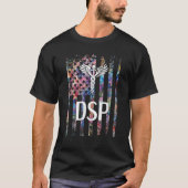 DSP American Flag | Direkter Support Beruflich DS T-Shirt (Vorderseite)