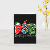 Dsp Christmas Direct Suprt Professional Xmas Famil Karte (Gelbe Blume)