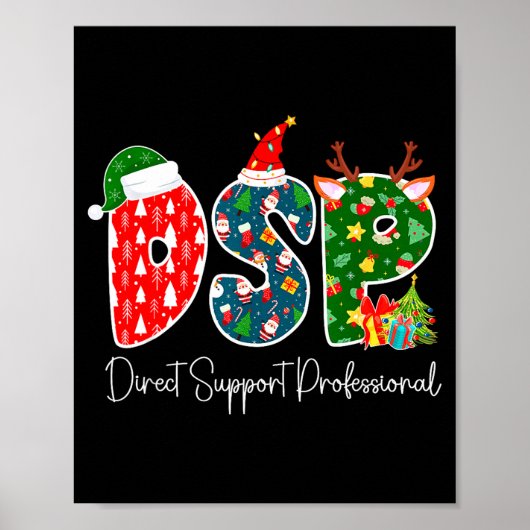 Dsp Christmas Direct Suprt Professional Xmas Famil Poster (Vorne)