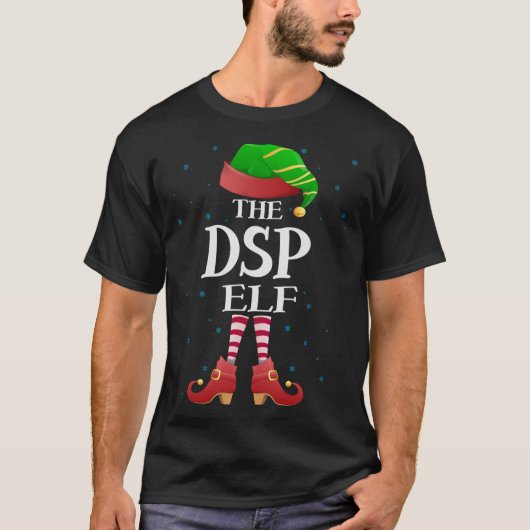 DSP Direct Support-Mitarbeiter Elf Matching Pajama T-Shirt (Vorderseite)