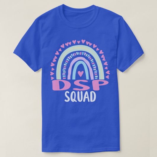 DSP Direct Support Mitarbeiter SquadParty Matching T-Shirt (Design vorne)