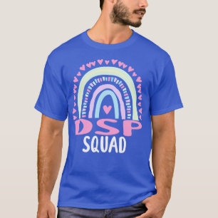 DSP Direct Support Mitarbeiter SquadParty Matching T-Shirt