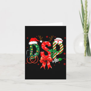 Dsp Krankenschwester Weihnachtsbogen Dsp Geschenk Dankeskarte