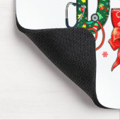 Dsp Krankenschwester Weihnachtsbogen Dsp Geschenk  Mousepad (Ecke)