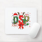 Dsp Krankenschwester Weihnachtsbogen Dsp Geschenk  Mousepad (Mit Mouse)