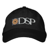 DSP-Logo-Cap Bestickte Baseballkappe (Vorderseite)
