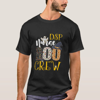 DSP Nurse Boo Crew Halloween Kostüm Boo Ghost Spi T-Shirt