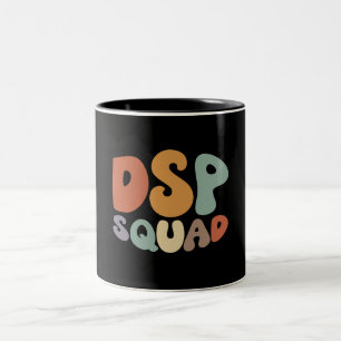 DSP Squad Proud Beruf Zweifarbige Tasse