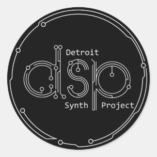 DSP-Sticker Runder Aufkleber