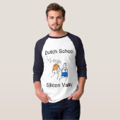 DSSV männliches Blau T-Shirt (Vorne ganz)