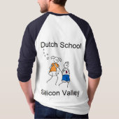 DSSV männliches Blau T-Shirt (Rückseite)