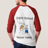DSSV männliches Rot T-Shirt (Rückseite)